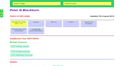 Desktop Screenshot of pqblackburn.com